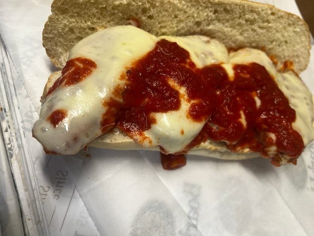 Chicken Parm Sub.